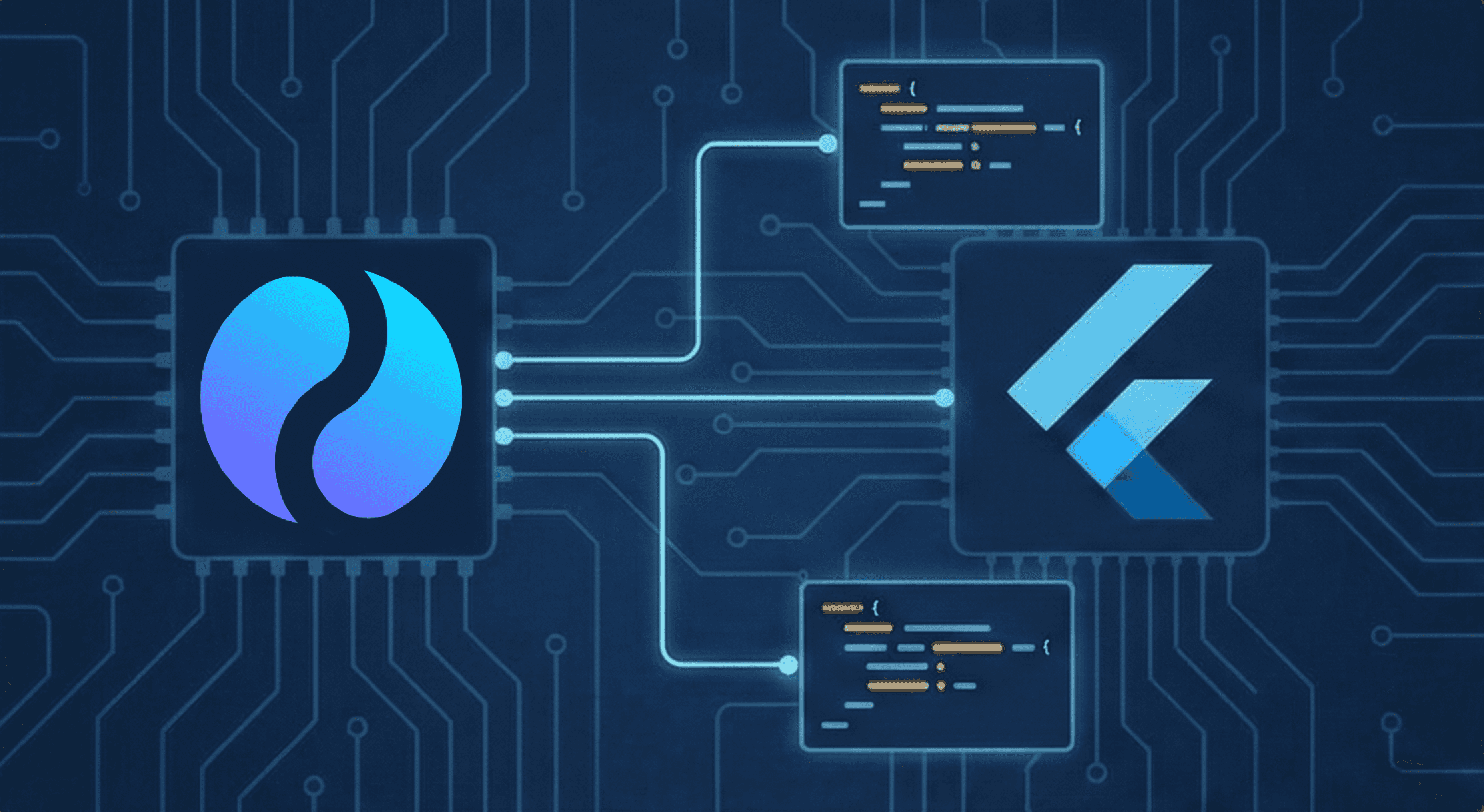 Database and mobile development concept